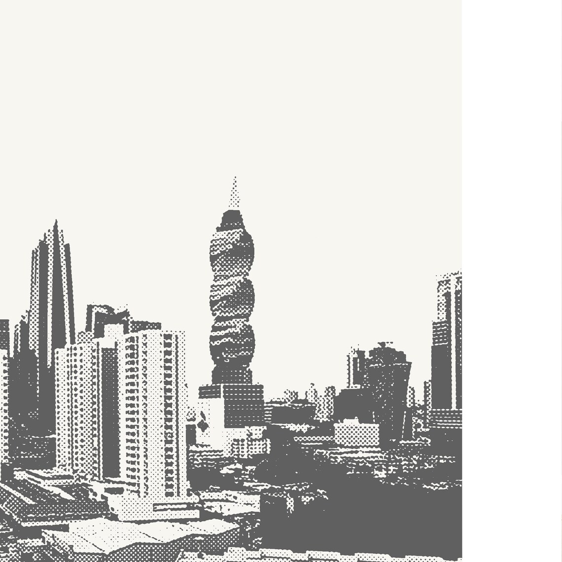 Panama City Skyline, Minimalist Travel Poster - Image 3