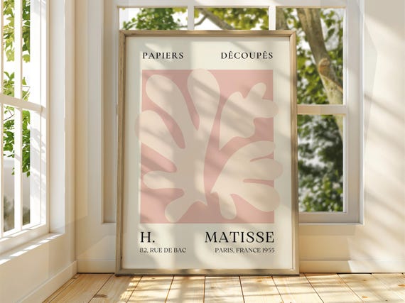 Henri Matisse Poster Exhibition Gallery Print Classic Art Fauvism Painting