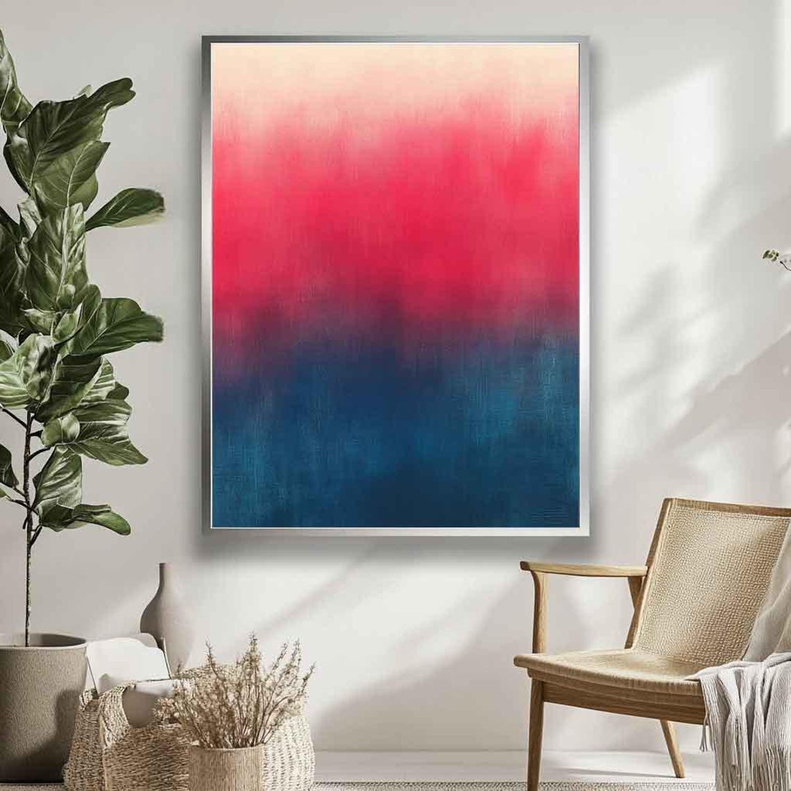 Mark Rothko Wall Art Decor Minimalist Abstract Wall Art Beige Pink Blue Modern Wall Decor Abstract Wall Art Rothko Poster - Image 3