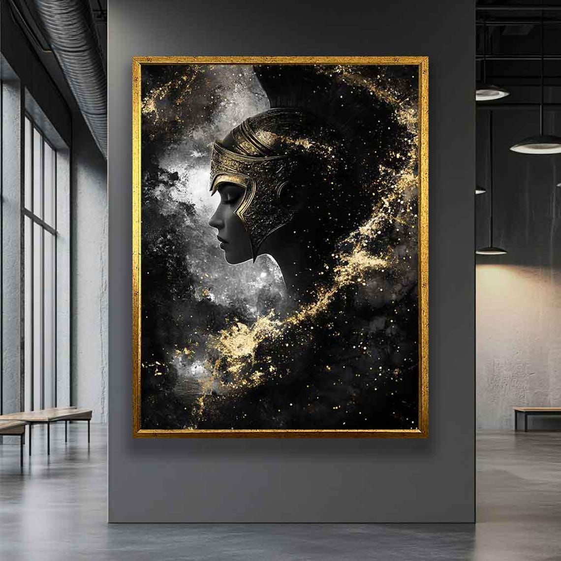 Female Spartan Print Spartan Woman Portrait Warrior Woman Wall Decor Woman Wall Art Woman Home Decor - Image 5