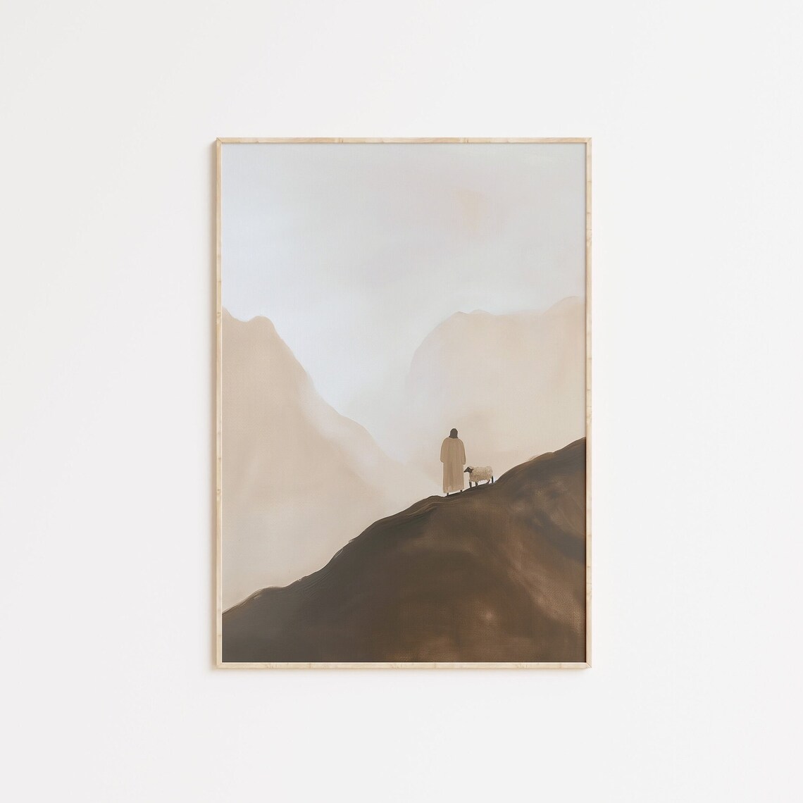 The Good Shepherd Christian Wall Art Print - Image 3