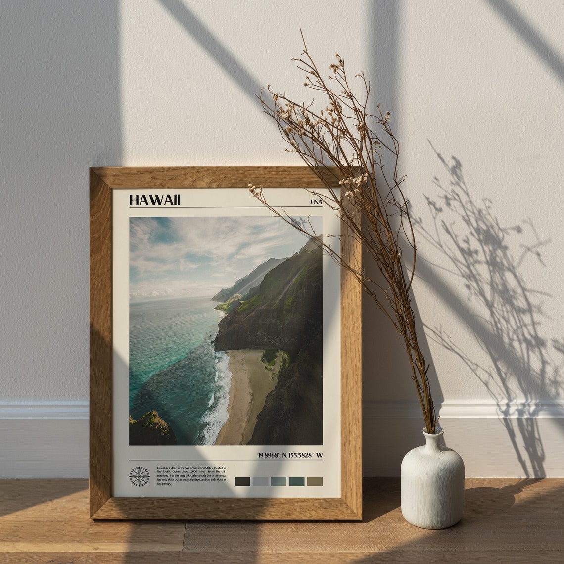 Hawaii Poster Print, Hawaiian Islands - Image 2