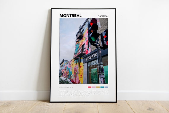 Montreal Travel Print Montreal Photography Montreal Travel Gift Montreal Wall Decor Montreal Art Print Downloads