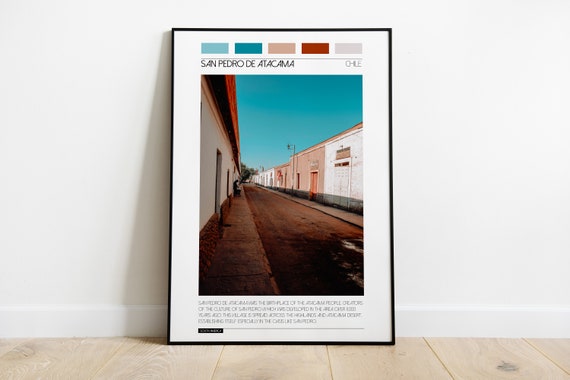 San Pedro De Atacama Travel Print Atacama Photography Atacama Travel Gift Chile Wall Decor Atacama Art Print Downloads
