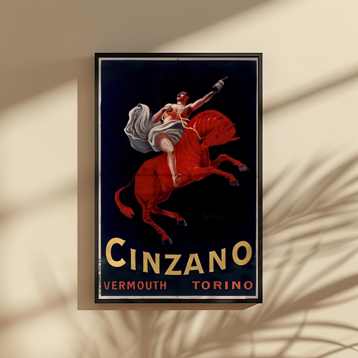 Cinzano Vermouth Vintage Advertising Art Print