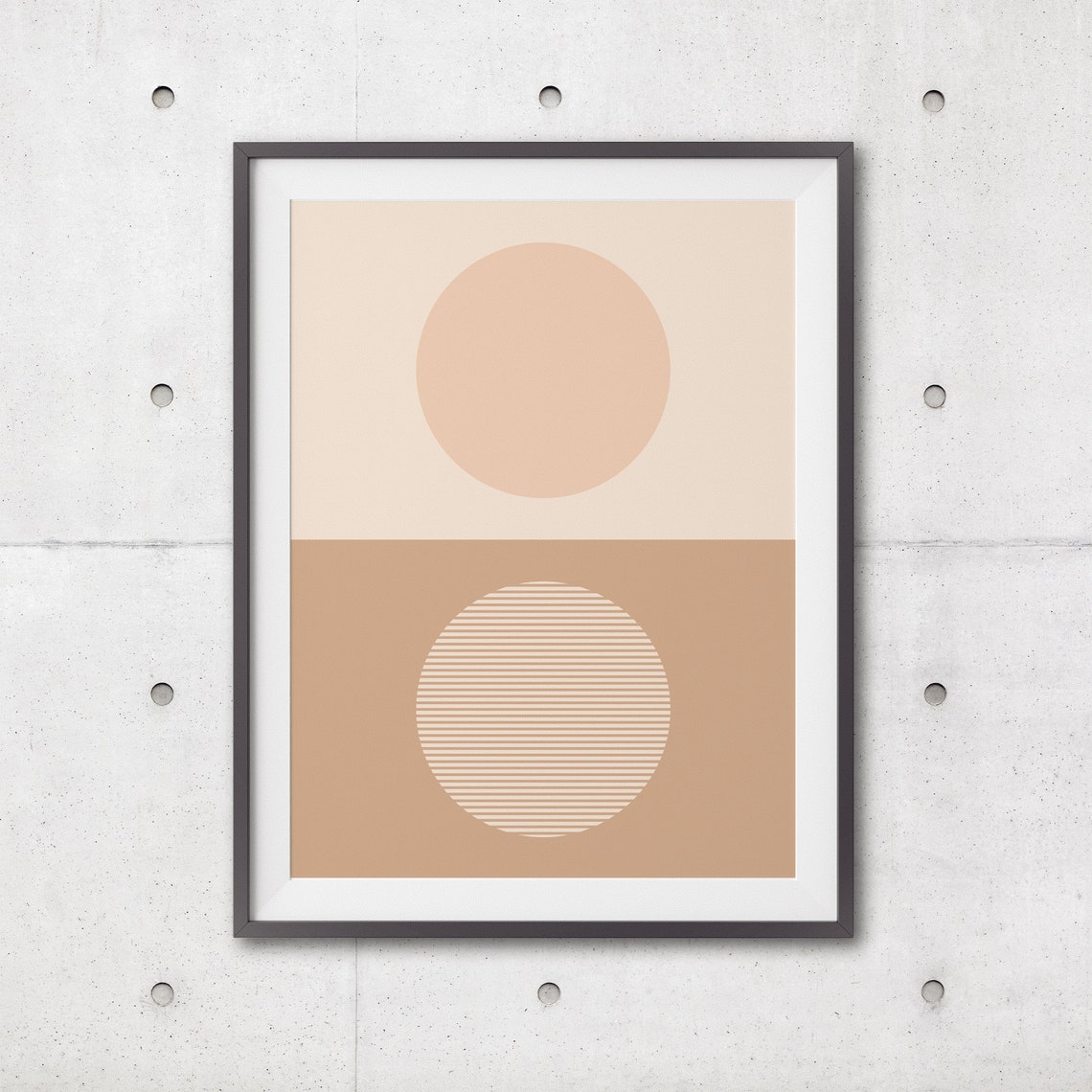 Abstract Art Print Abstract Bedroom Art Modern Boho Art Geometric Wall Art Boho Print Decor Minimalist Print Modern Wall Art - Image 3