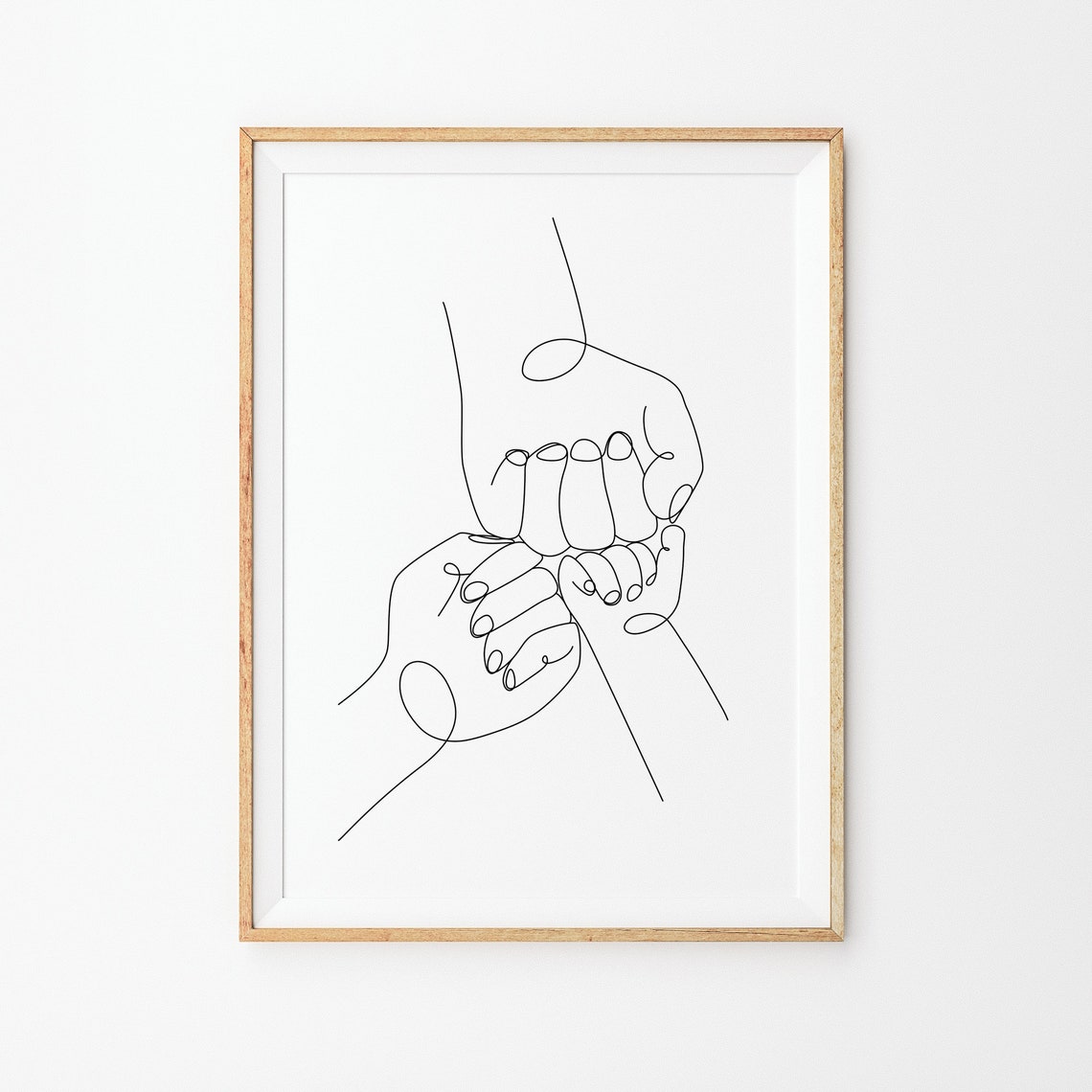 Fist Bump Print Fists Bump Family Wall Art Prints Three Hands Line Art Hand Drawing Line Drawing Wall Art Line Art Print