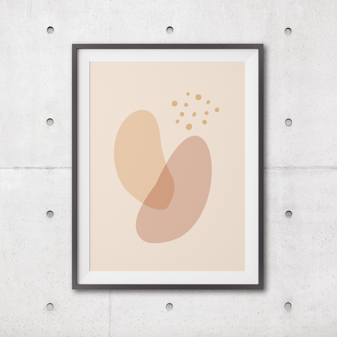 Abstract Boho Art Prints Bohemian Terracotta Wall Decor Neutral Wall Art Modern Boho Print Geometric Wall Art Boho Wall Print - Image 3