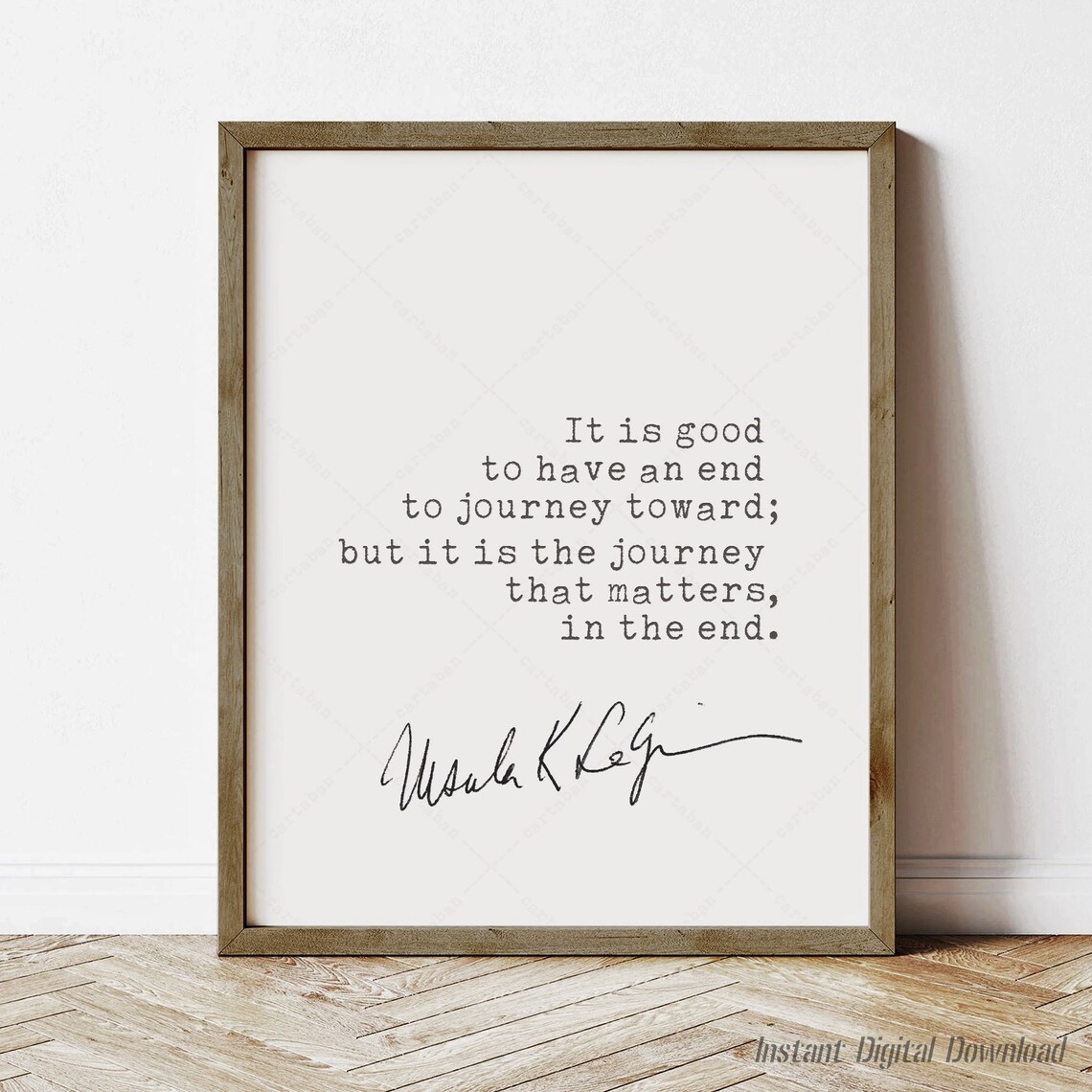Ursula K. Le Guin Left Hand of Darkness Art Print