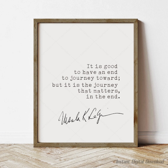 Ursula K. Le Guin Left Hand of Darkness Art Print