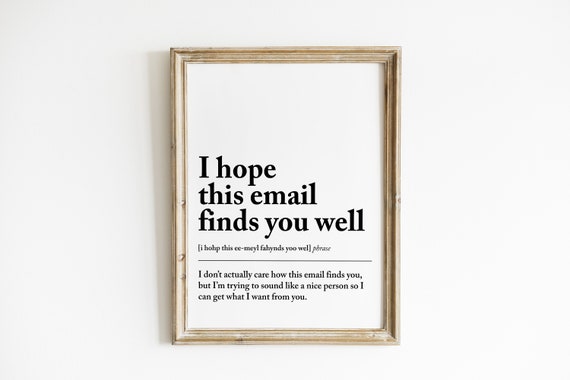 Home Office Wall Art Office Decor For Wall Funny Home Office Decor Definition Print Office Art Print