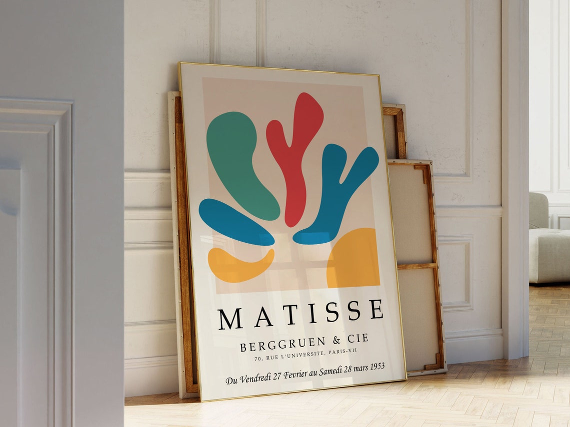 Henri Matisse Print Matisse Poster Matisse Wall Art Matisse Art Print Exhibition Poster - Image 3