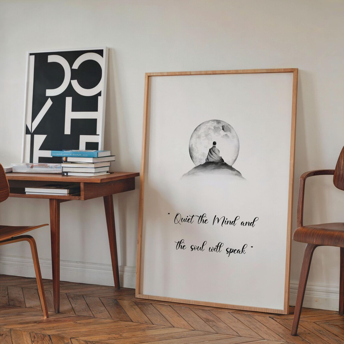 Quiet The Mind And The Soul Will Speak Art Print - Image 3