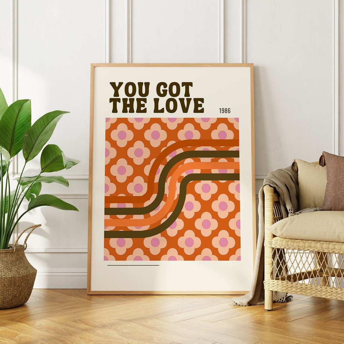 Disco You Got the Love 1986 The Source Candi Staton Retro Poster - Image 2