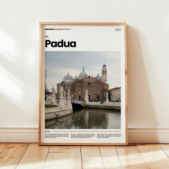 Padua Poster Print Photo Wall Art Italy Travel Gift
