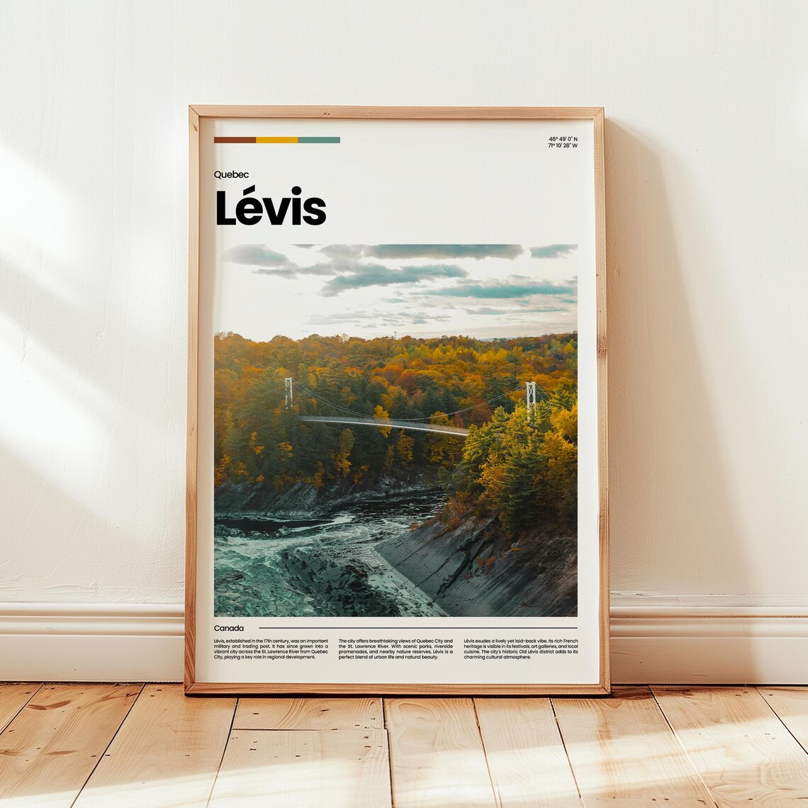 Lvis Poster Print Photo Wall Art Canada Travel Gift