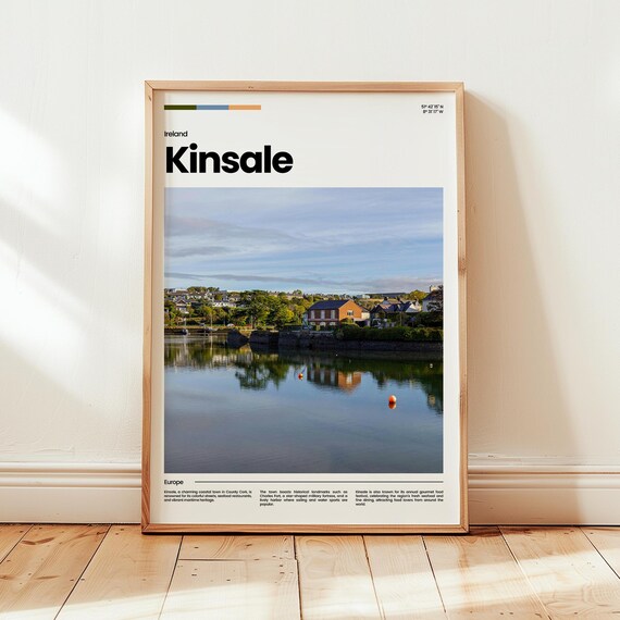 Kinsale Poster Print Photo Wall Art Ireland Travel Gift