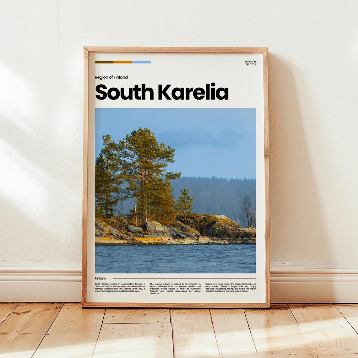 South Karelia Poster Print Photo Finland Wall Art Travel Gift