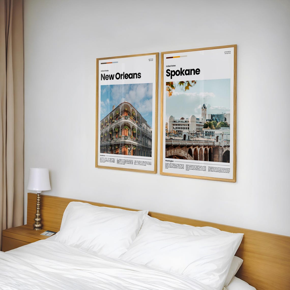 Spokane Travel Poster Spokane Poster Spokane Photo Poster Spokane Art Print Spokane Art Usa Poster Usa Travel Poster Travel Gift - Image 2