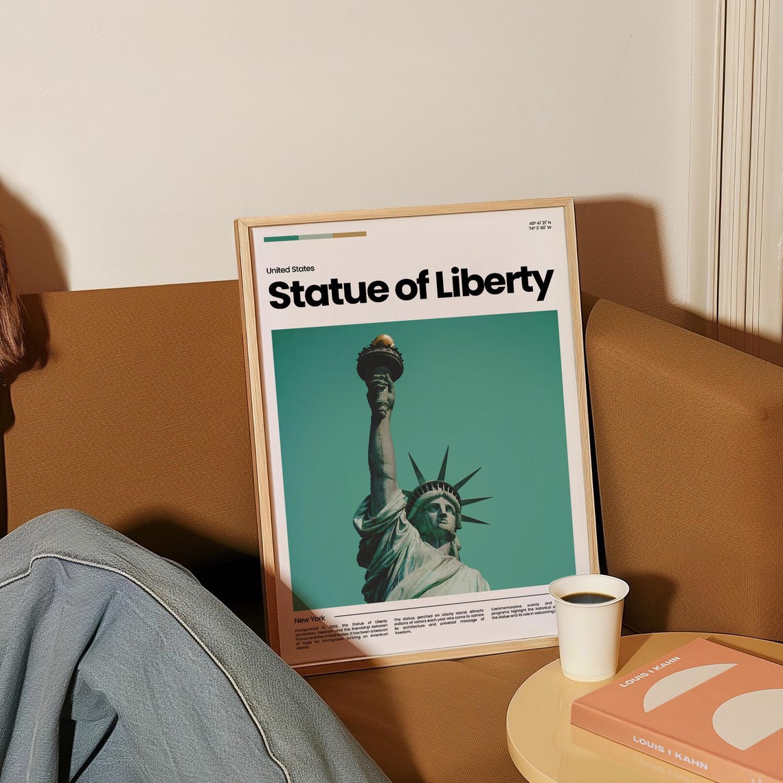 Statue Of Liberty Travel Poster Statue Of Liberty Poster Statue Of Liberty Photo Poster Statue Of Liberty Print Travel Gift - Image 4