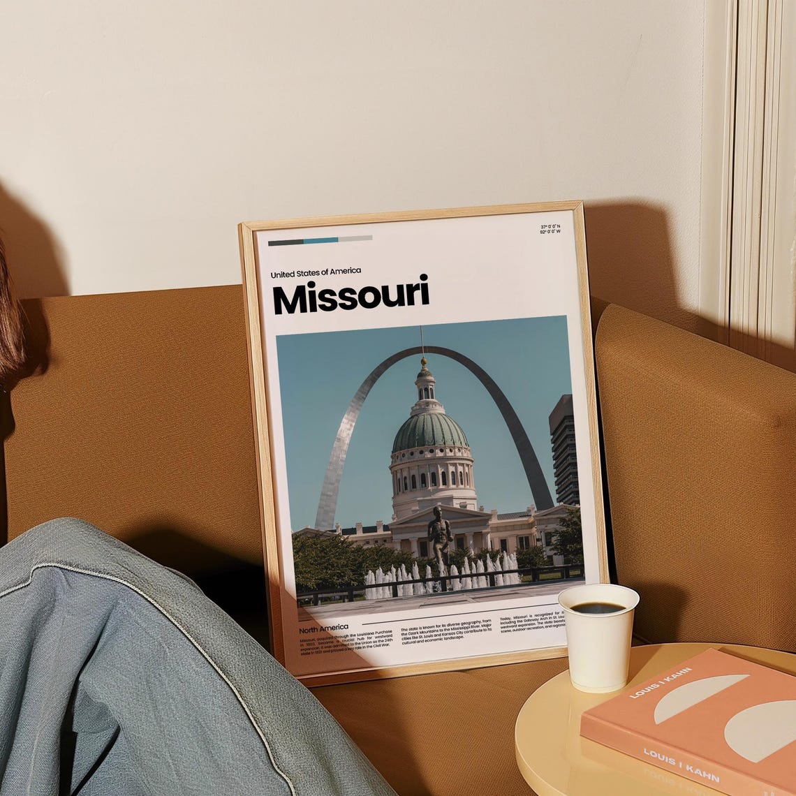 Missouri Travel Poster Missouri Poster Missouri Photo Poster Missouri Art Print Missouri Art Usa Poster Usa Travel Poster Travel Gift - Image 4