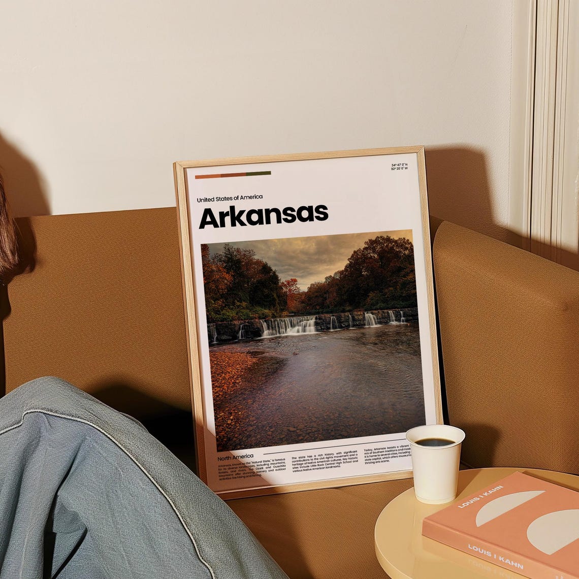 Arkansas Travel Poster Arkansas Poster Arkansas Photo Poster Arkansas Art Print Arkansas Art Usa Poster Usa Travel Poster Travel Gift - Image 4