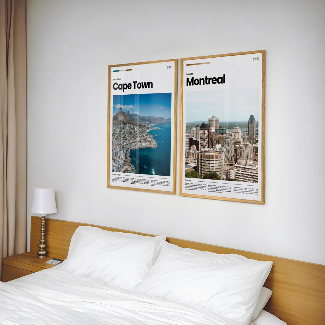 Montreal Travel Poster Montreal Poster Montreal Photo Poster Montreal Art Print Canada Poster Canada Travel Poster Travel Gift - Image 2