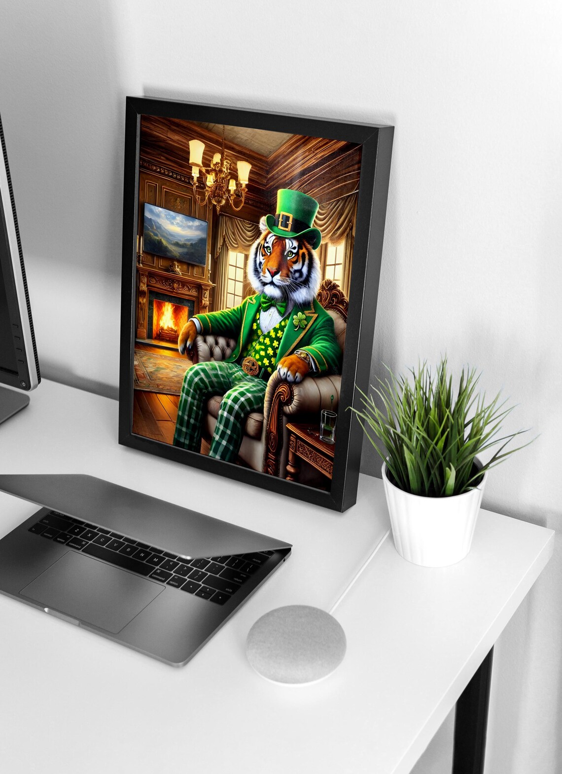 Tiger Patrick Animal Life Poster - Image 4
