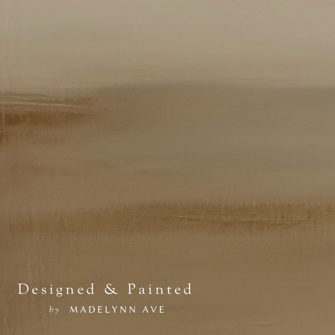 Minimalist Warm Beige Abstract Neutral Tone Canvas Gallery Print - Image 5