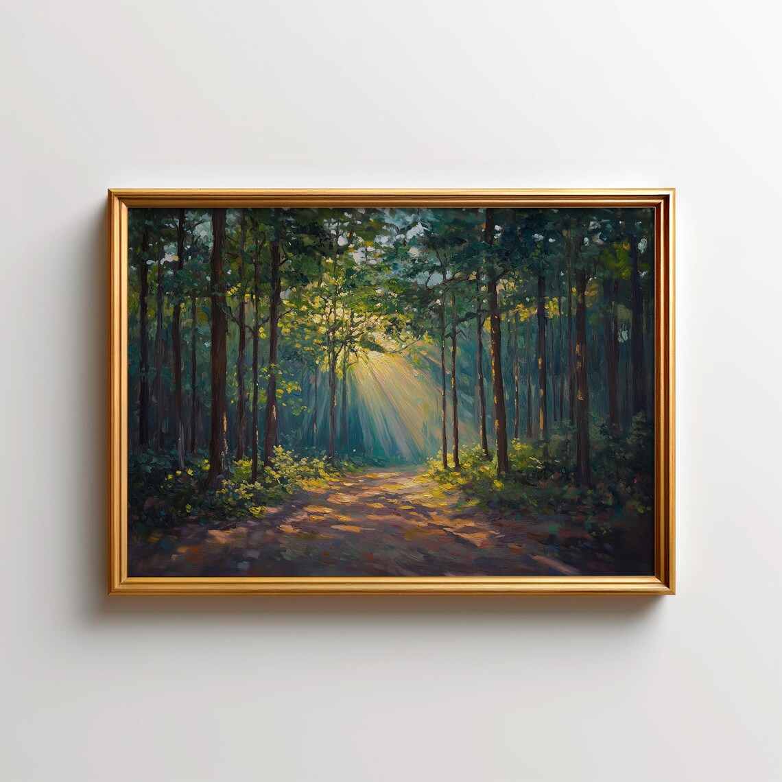 Congaree South Carolina Landscape Art Print