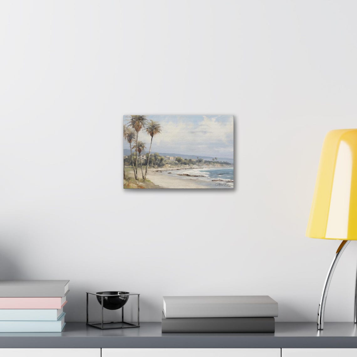 Tropical Beach With Tall Palm Trees And Turquoise Sea Poster - Image 6