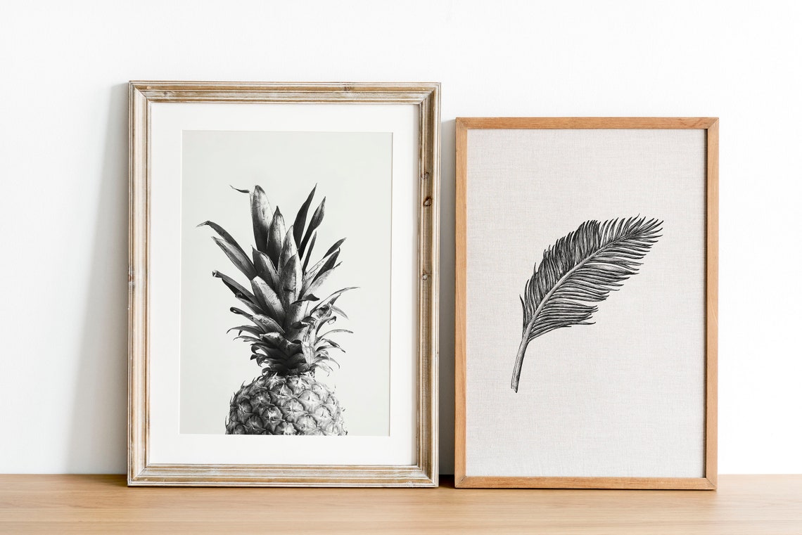 Pineapple Print, Tropical Kitchen Decor - Image 2