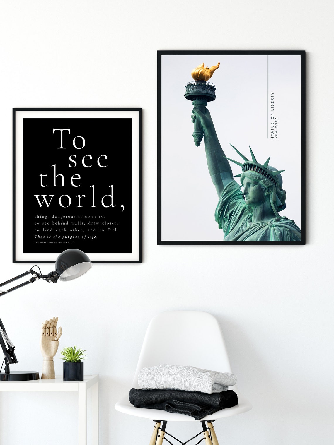 Statue Of Liberty New York Golden Torch Close Up Color Poster - Image 2
