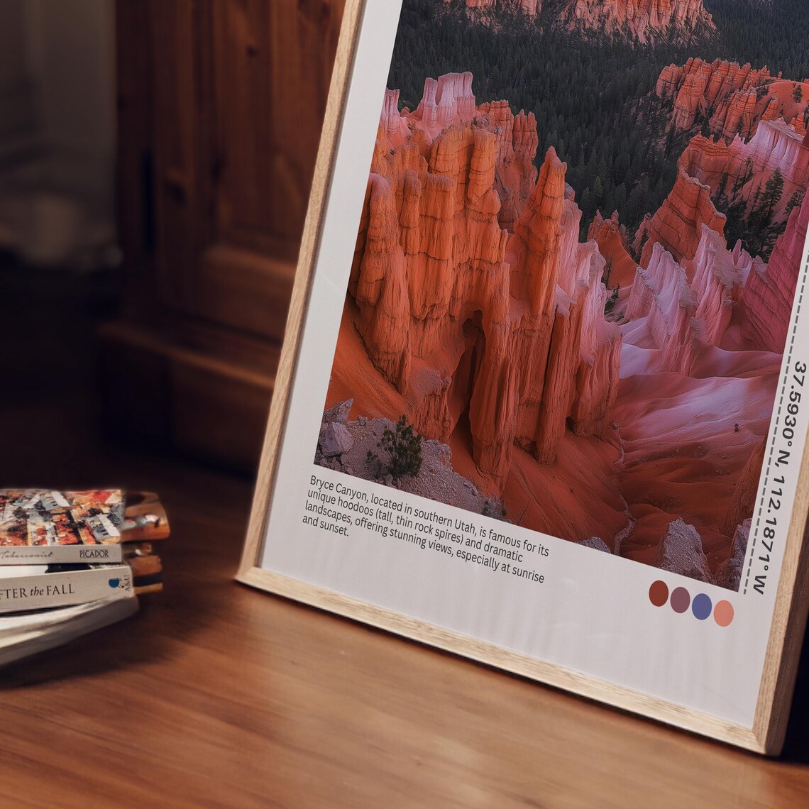 Bryce Canyon Hoodoos Sunrise Utah National Park Travel Poster - Image 5