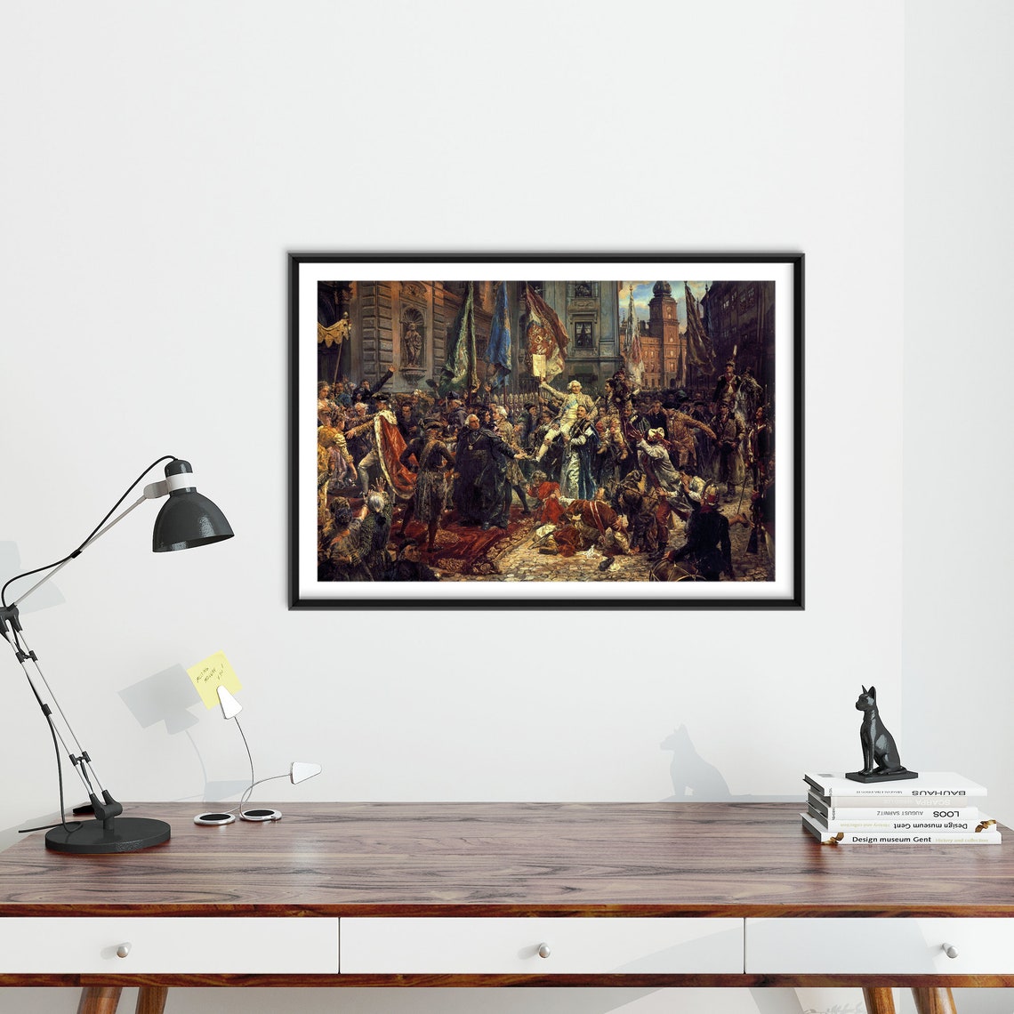Jan Matejko Constitution Of May 3 1791 Polish Historic Painting Poster - Image 3