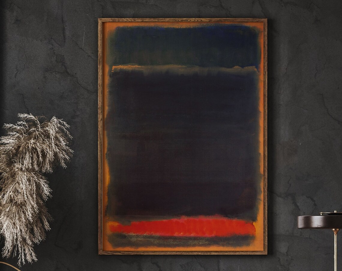 Mark Rothko Poster Print, Housewarming Gift