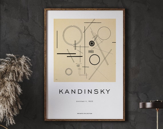 Wassily Kandinsky Poster, Museum Of Modern Exhibition