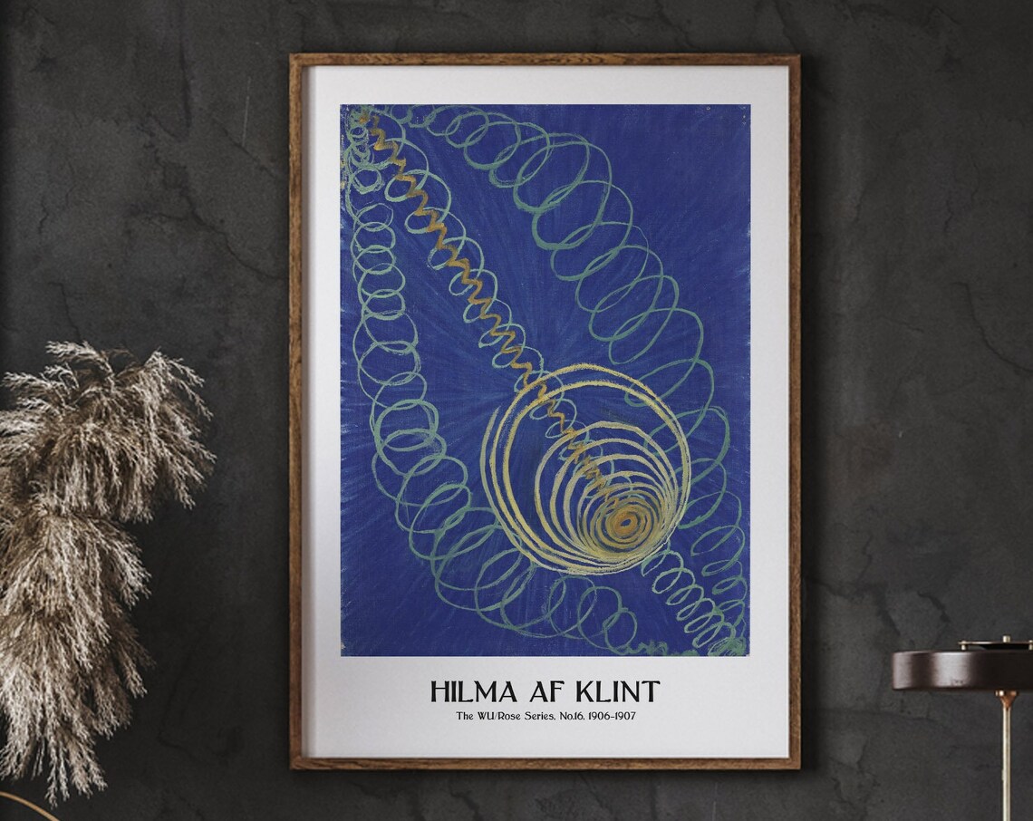 Hilma Af Klint The Wurose Series No. 16 Art Print