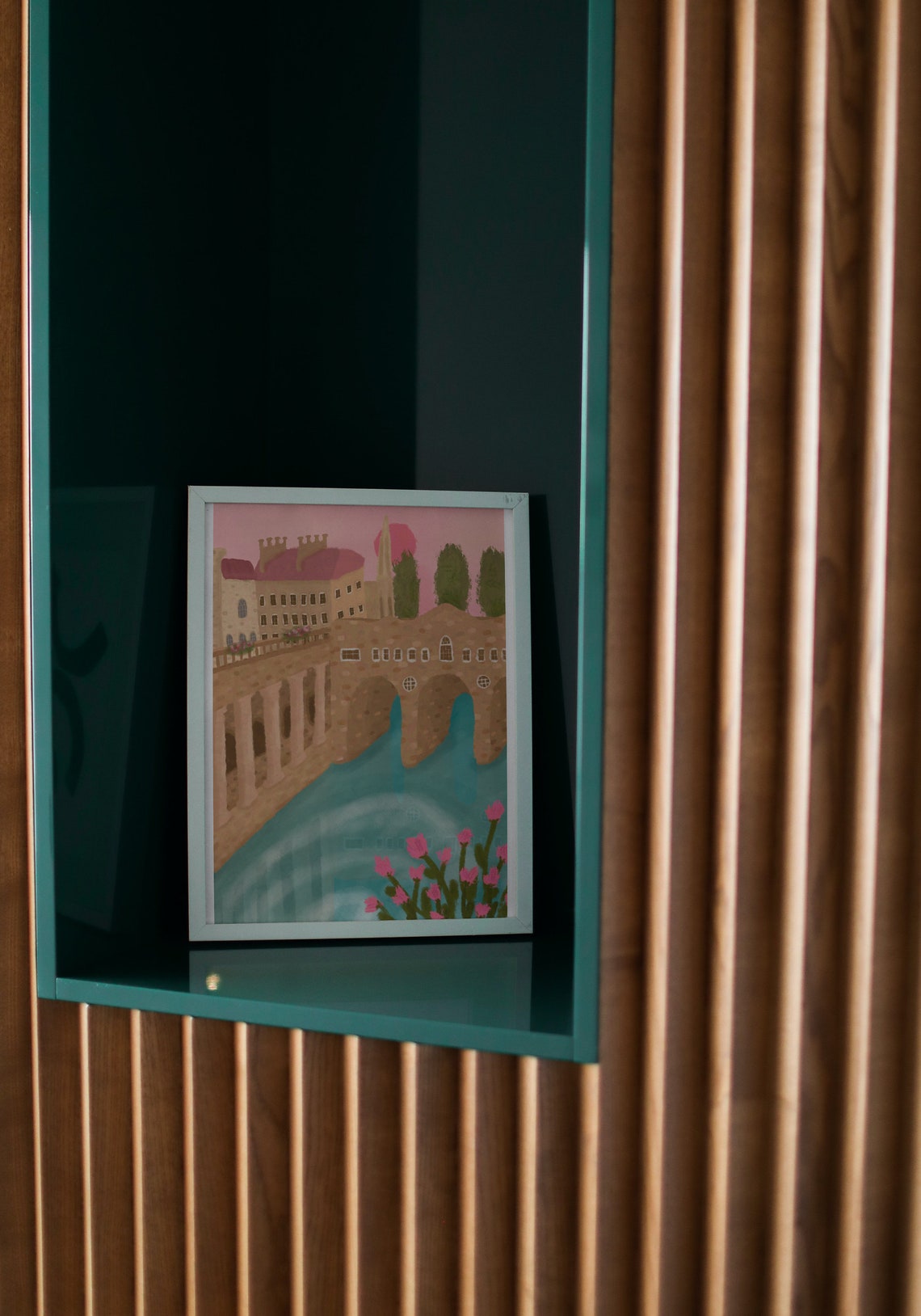 Bath City Retro Travel Poster - Image 4