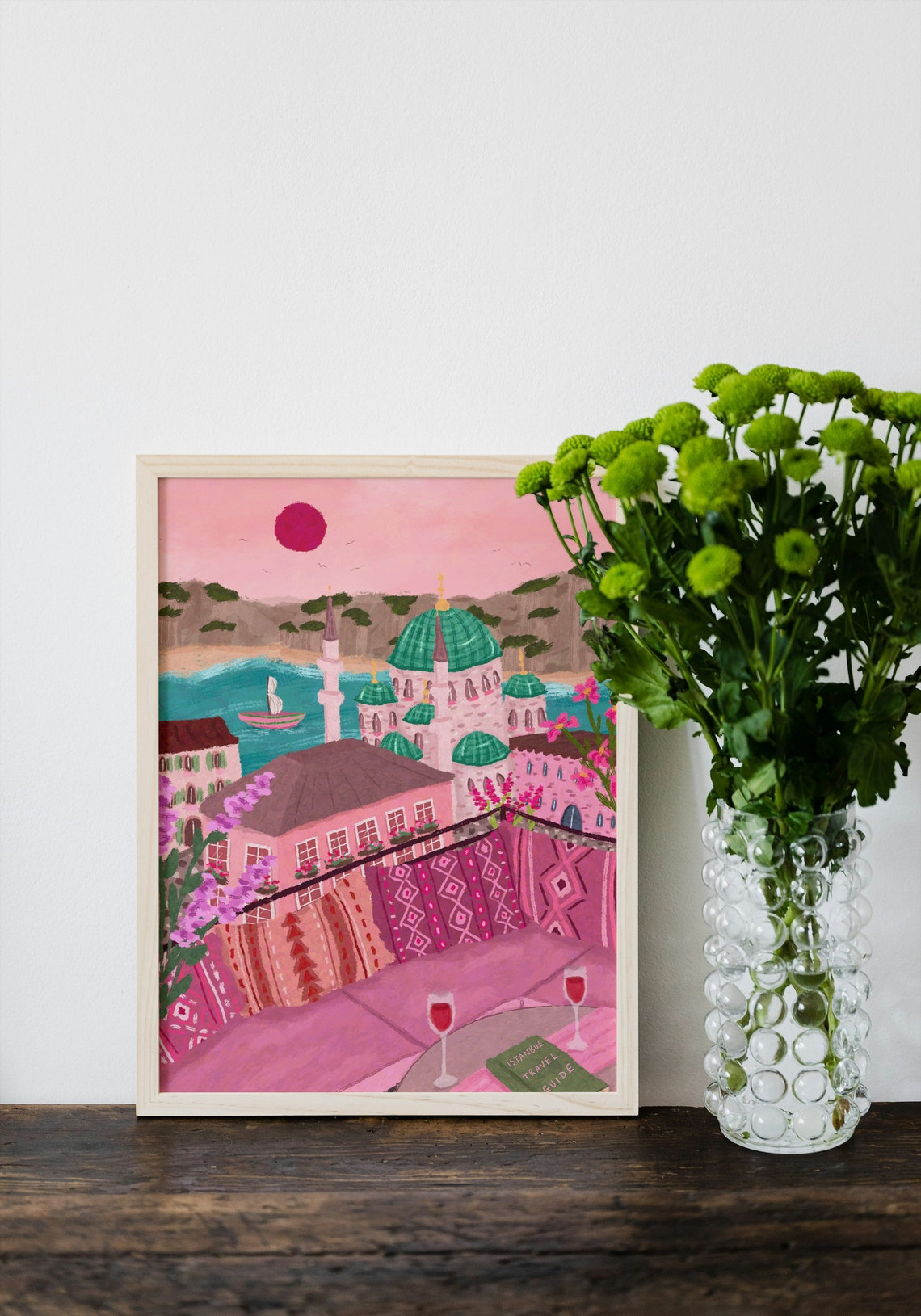 Istanbul Istanbul Vintage City Art Print - Image 4
