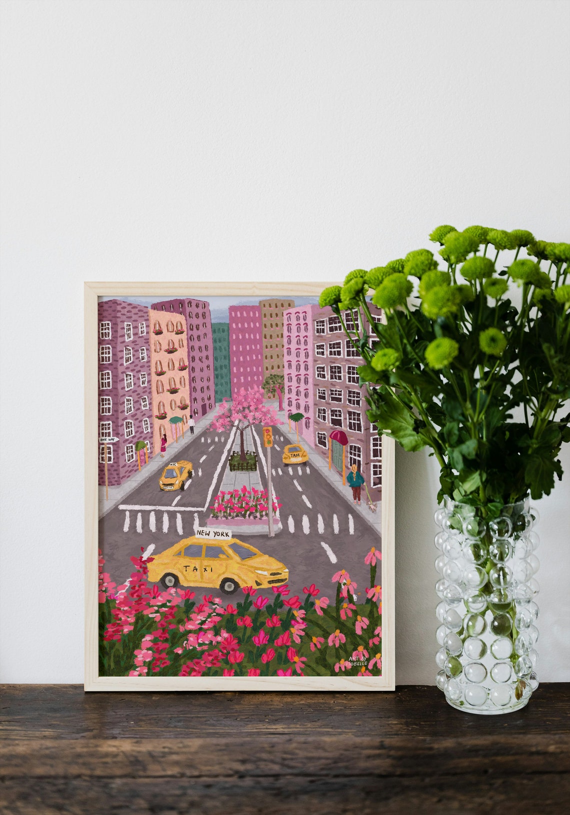 New York Traditional City Travel Poster - Image 4