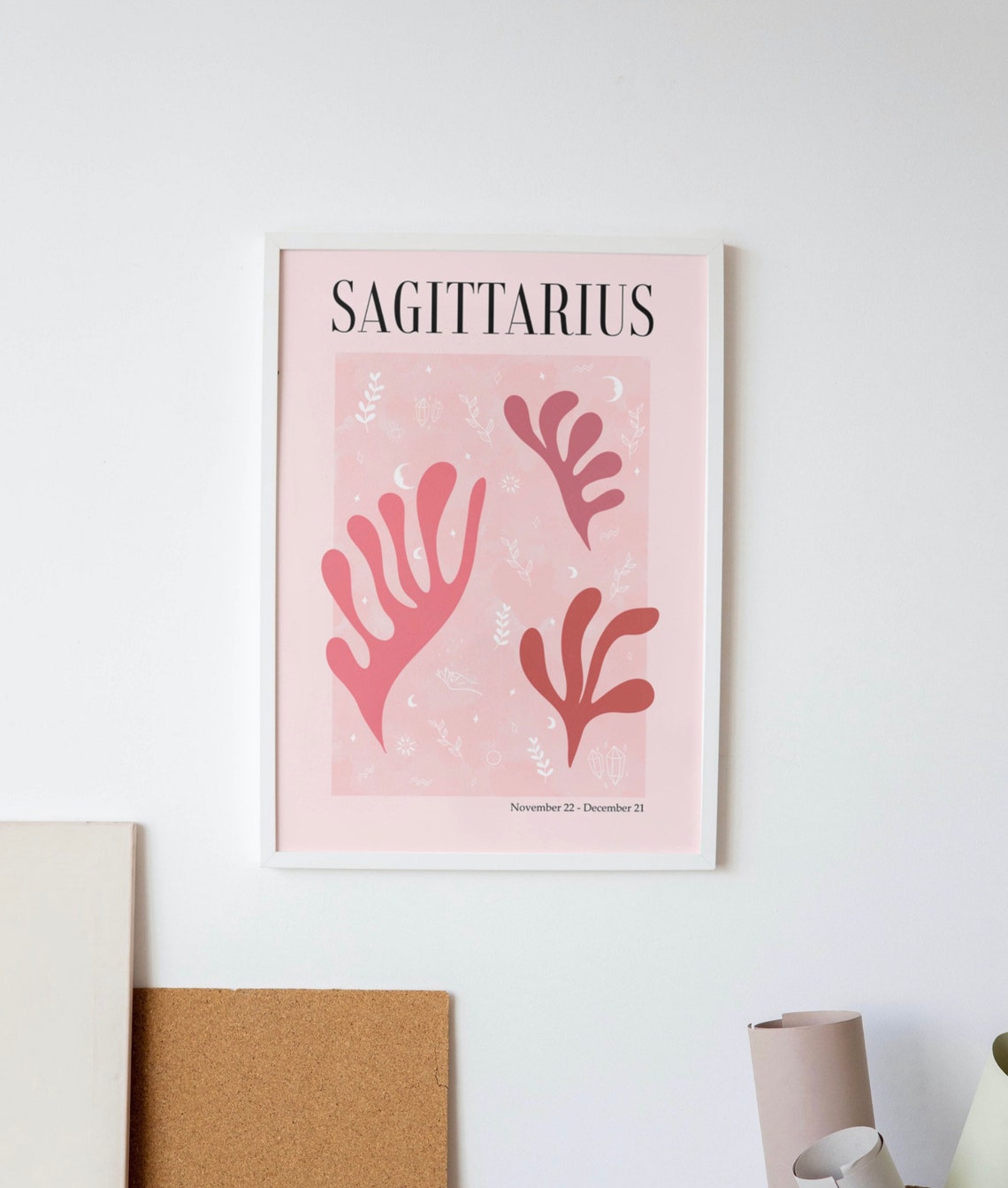 Sagittarius Zodiac Print, Matisse Astrology Art - Image 4
