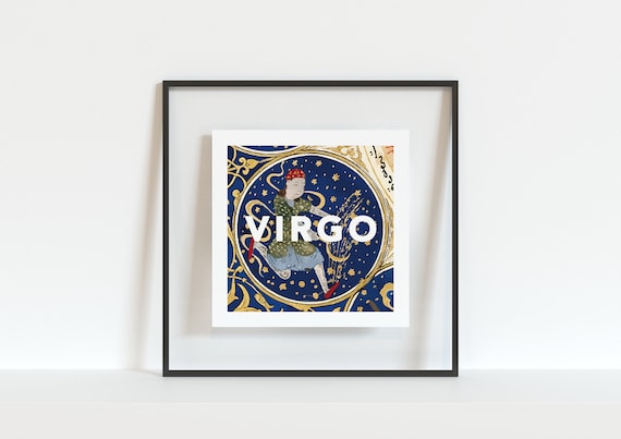 Virgo Zodiac Art Print