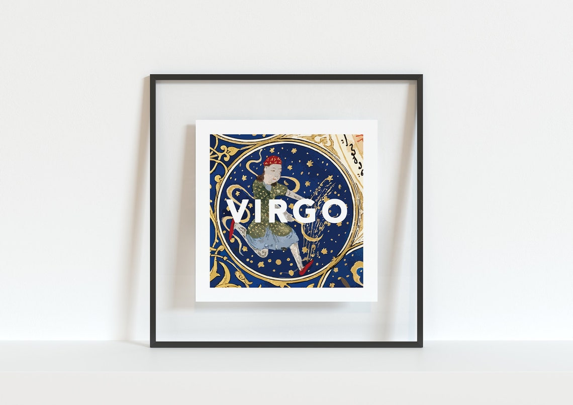 Virgo Zodiac Art Print