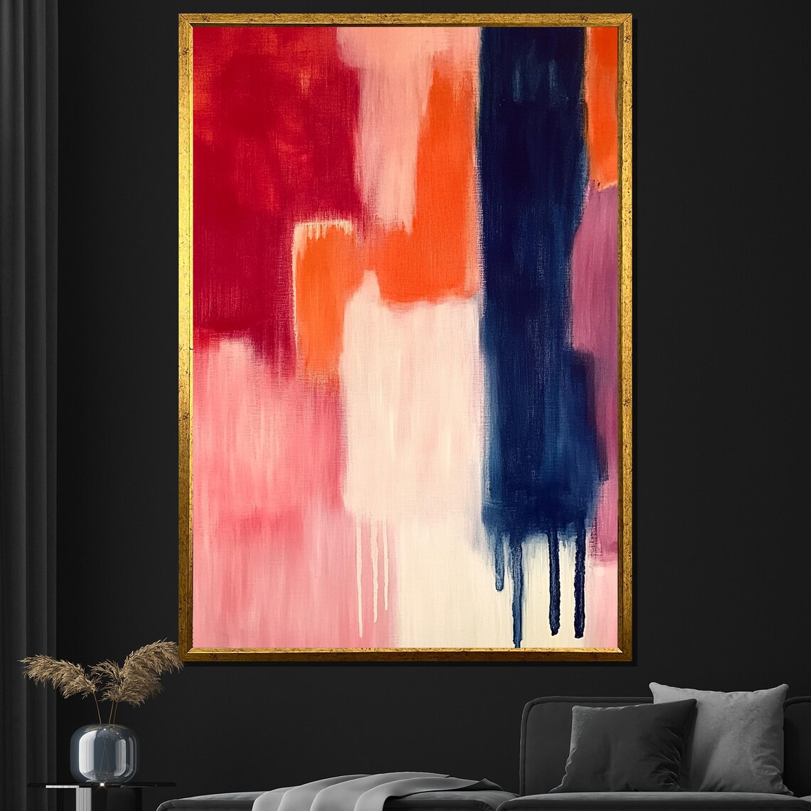 Mark Rothko Abstract Artwork, Modern Art Gift
