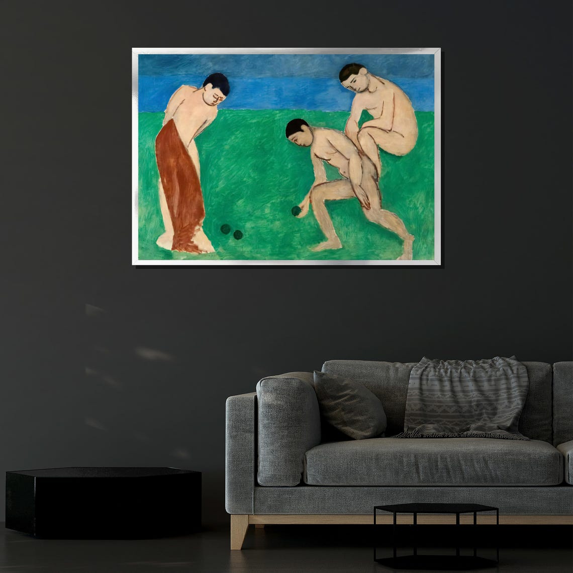 Henri Matisse Game Of Bowls Painting Modern Art Abstract Figures Colorful Wall Decor Classic Masterpiece Gift - Image 4