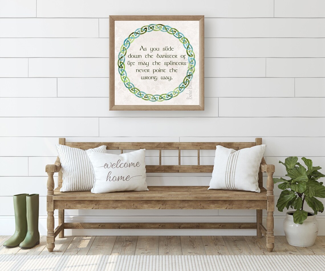 Irish Toast, Funny Graduation Quote Art Print Ireland - Image 2