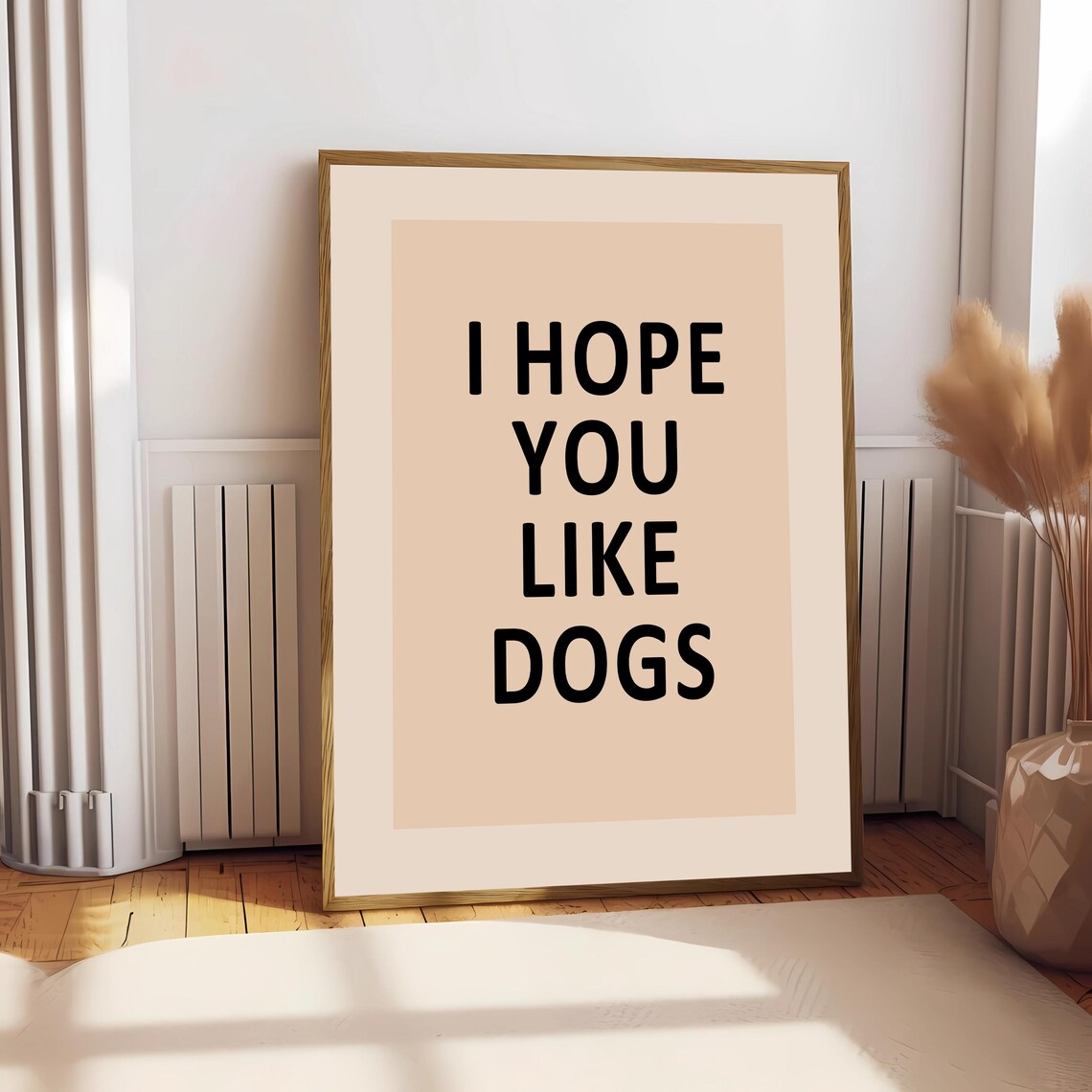 Dog Lover Art Print, Funny Apartment Decor - Image 2