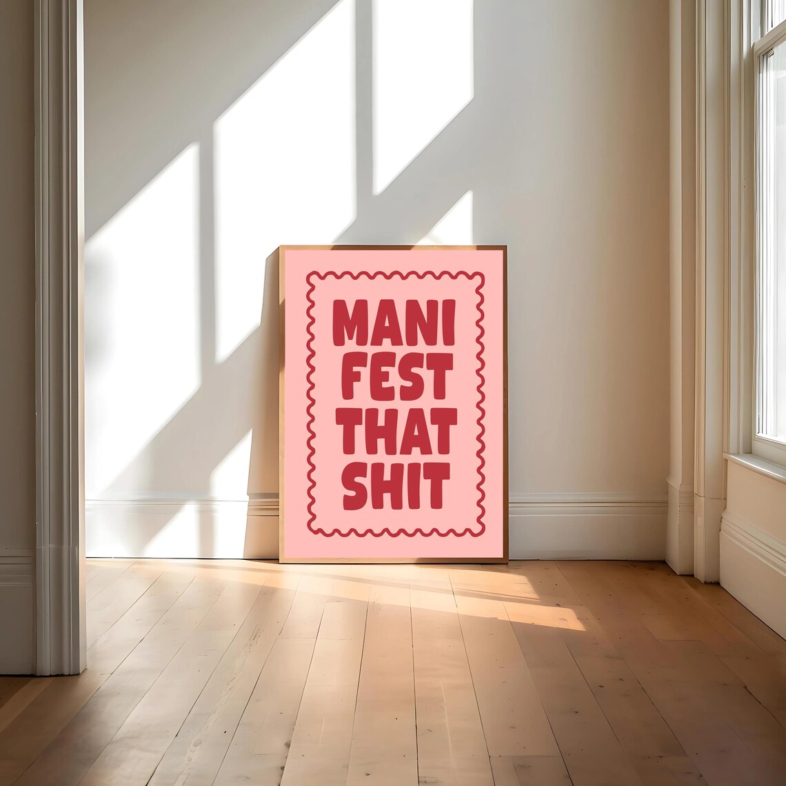 Manifest That Shit, Daily Reminders Art Print - Image 4