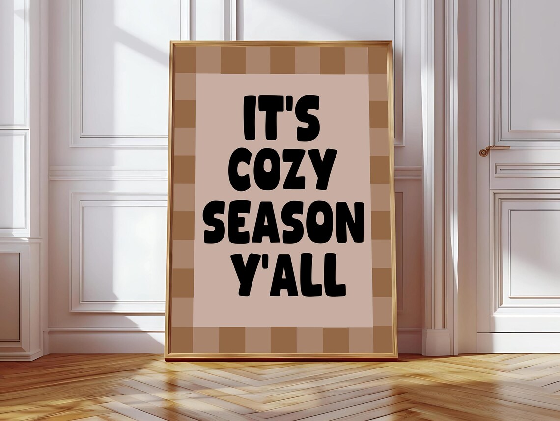 It’s Cozy Season Y’all, Fall Halloween Decor